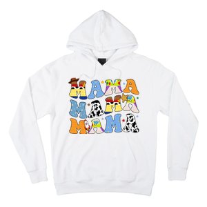 Mama Retro Character Cute Hoodie