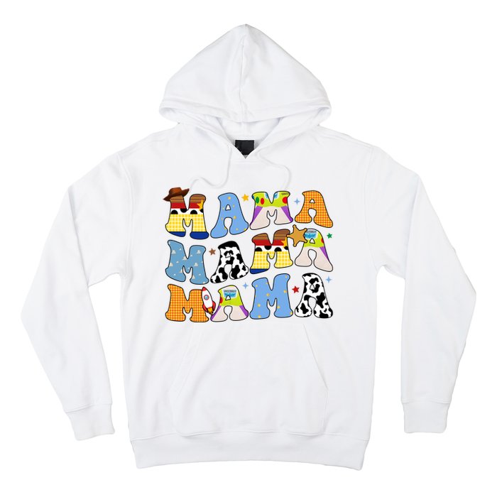 Mama Retro Character Cute Hoodie