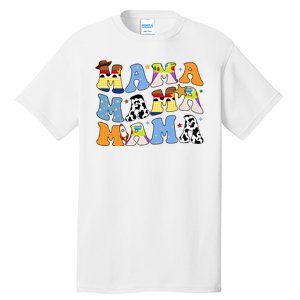 Mama Retro Character Cute Tall T-Shirt