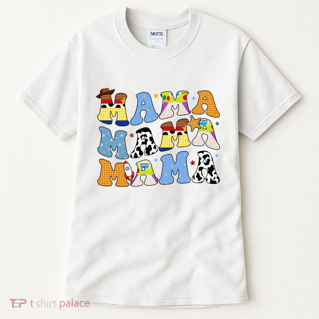 Mama Retro Character Cute Tall T-Shirt