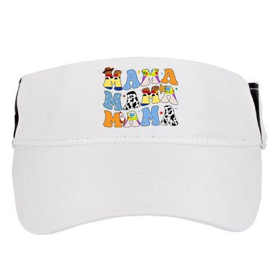 Mama Retro Character Cute Adult Drive Performance Visor