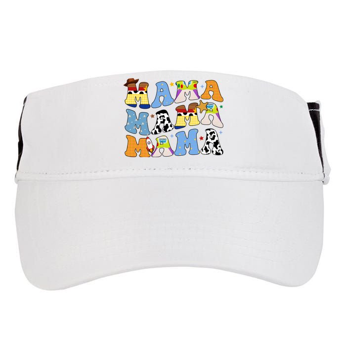 Mama Retro Character Cute Adult Drive Performance Visor