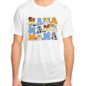 Mama Retro Character Cute Adult ChromaSoft Performance T-Shirt