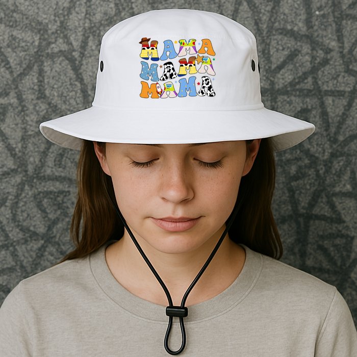 Mama Retro Character Cute Bucket Hat