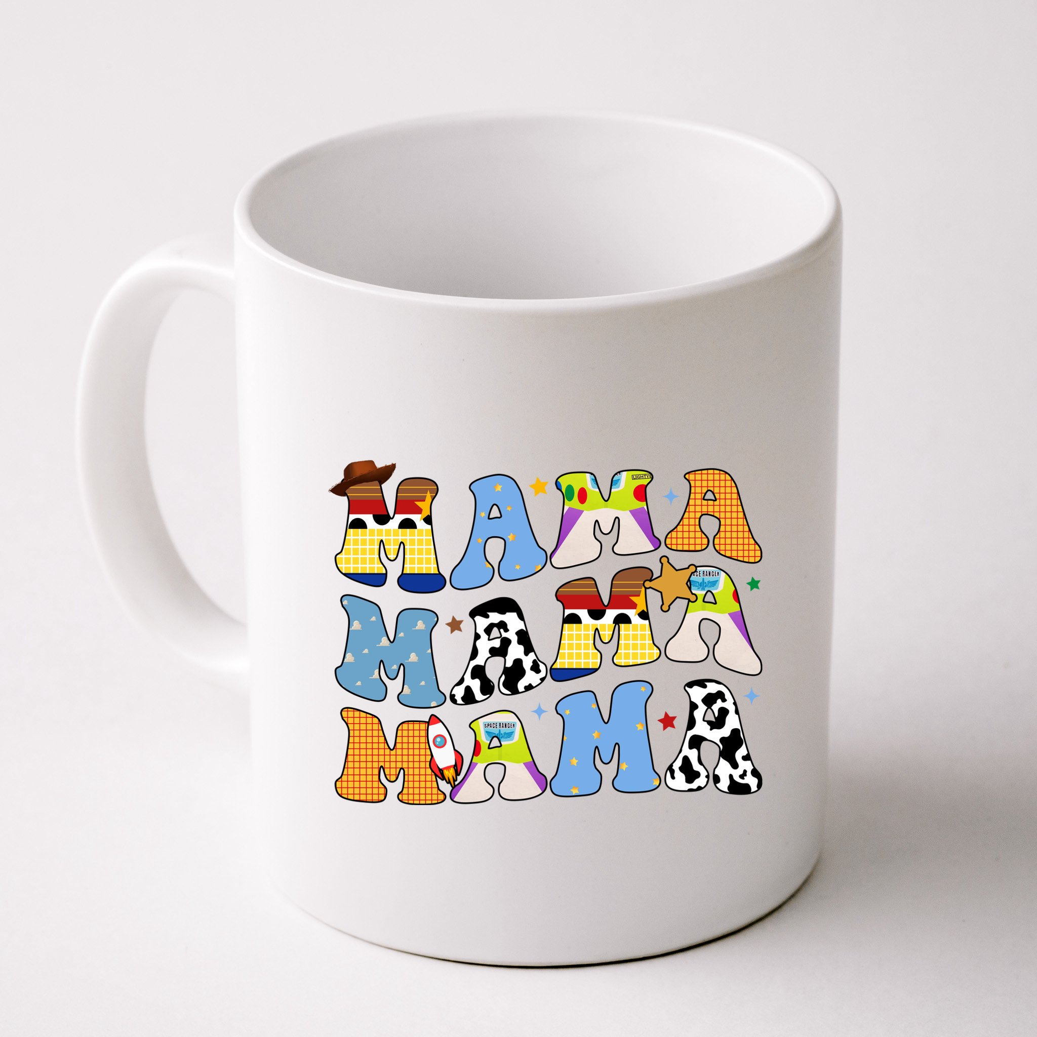 Mama Retro Character Cute Mug