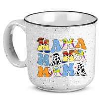 Mama Retro Character Cute 15oz Campfire Ceramic Mug