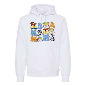 Mama Retro Character Cute Premium Hoodie