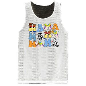 Mama Retro Character Cute Mesh Reversible Basketball Jersey Tank