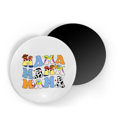 Mama Retro Character Cute Magnet