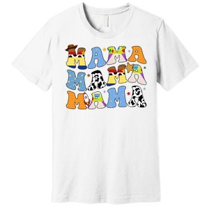 Mama Retro Character Cute Premium T-Shirt