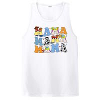 Mama Retro Character Cute PosiCharge Competitor Tank