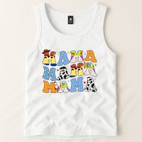 Mama Retro Character Cute Tank Top