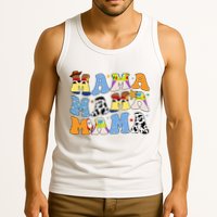 Mama Retro Character Cute Tank Top