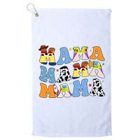 Mama Retro Character Cute Golf Towel
