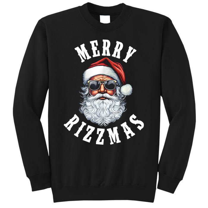 Merry Rizzmas Christmas Holiday Xmas Santa Claus Sweatshirt