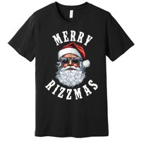 Merry Rizzmas Christmas Holiday Xmas Santa Claus Premium T-Shirt