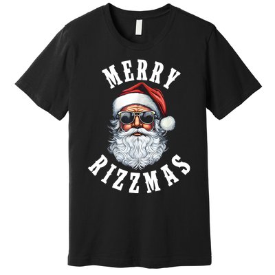 Merry Rizzmas Christmas Holiday Xmas Santa Claus Premium T-Shirt