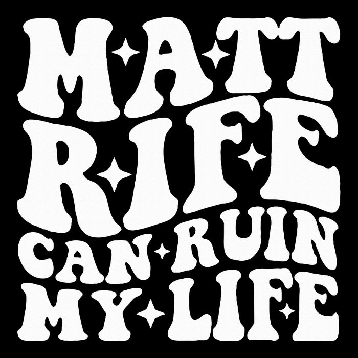 Matt Rife Can Ruin My Life Cropped Pullover Crew