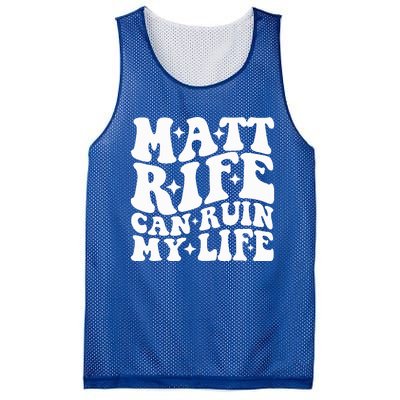 Matt Rife Can Ruin My Life Mesh Reversible Basketball Jersey Tank