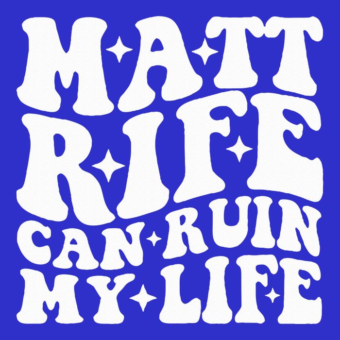 Matt Rife Can Ruin My Life Short Acrylic Beanie