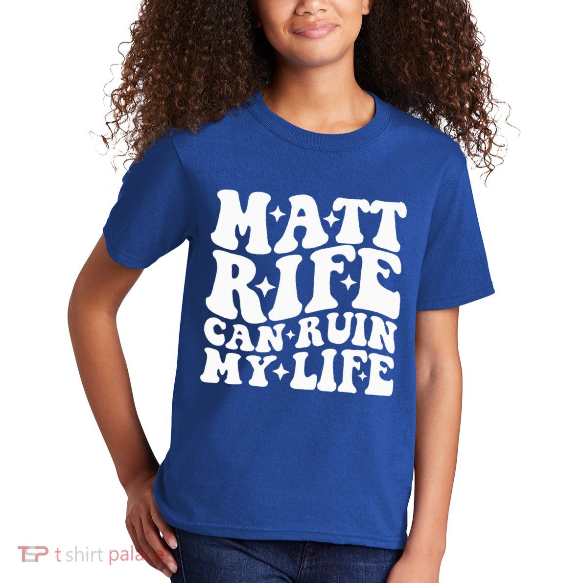 Matt Rife Can Ruin My Life Kids T-Shirt