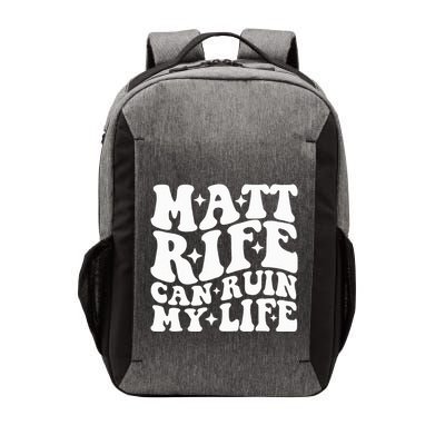 Matt Rife Can Ruin My Life Vector Backpack