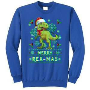 Merry Rexmas Christmas Trex Gift Sweatshirt