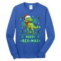 Merry Rexmas Christmas Trex Gift Tall Long Sleeve T-Shirt