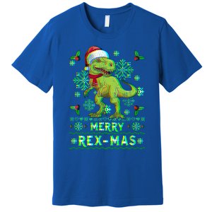 Merry Rexmas Christmas Trex Gift Premium T-Shirt