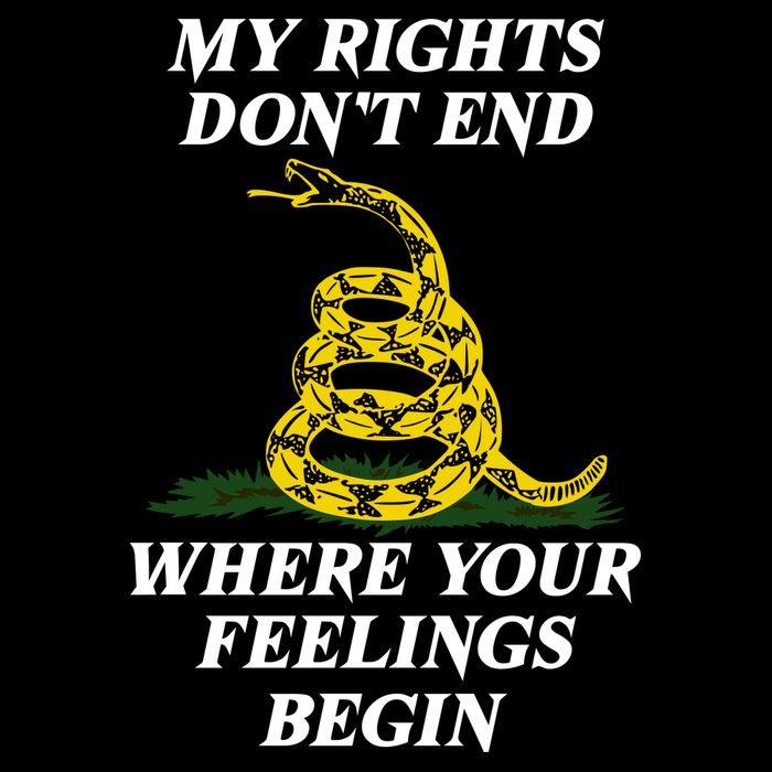 My Rights Dont End Where Your Feelings Begin | Pro Gun Mousepad