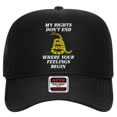 My Rights Dont End Where Your Feelings Begin | Pro Gun Trucker Hat