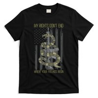 My Rights Dont End Where Your Feelings Begin T-Shirt