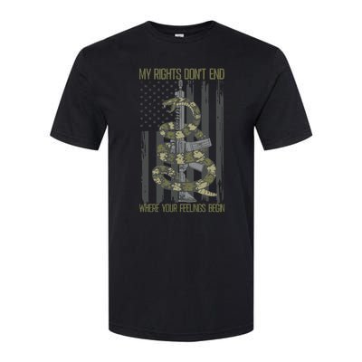 My Rights Dont End Where Your Feelings Begin Softstyle CVC T-Shirt