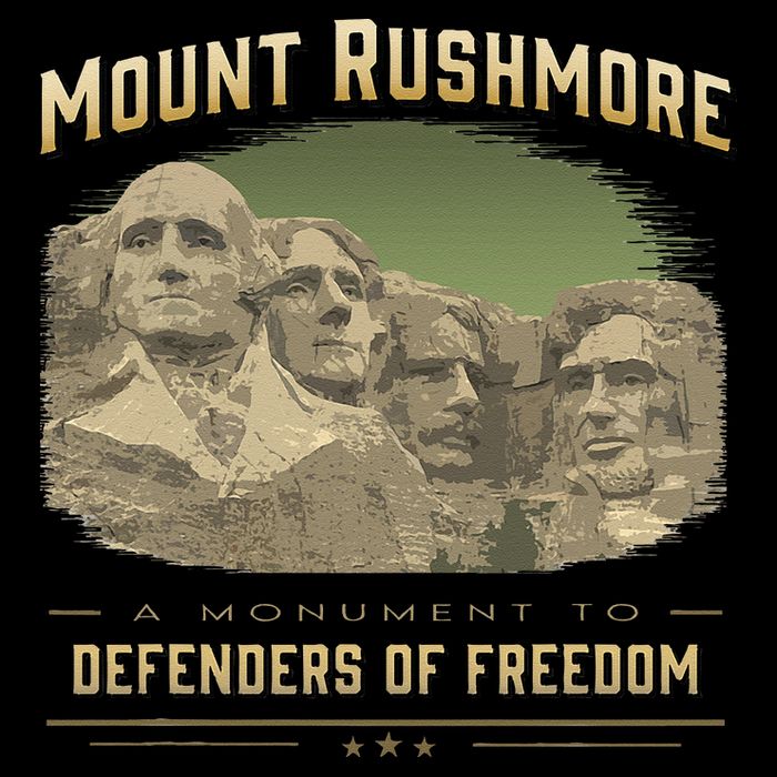 Mount Rushmore Defenders Of Freedom South Dakota USA Polo