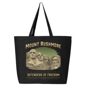 Mount Rushmore Defenders Of Freedom South Dakota USA 25L Jumbo Tote