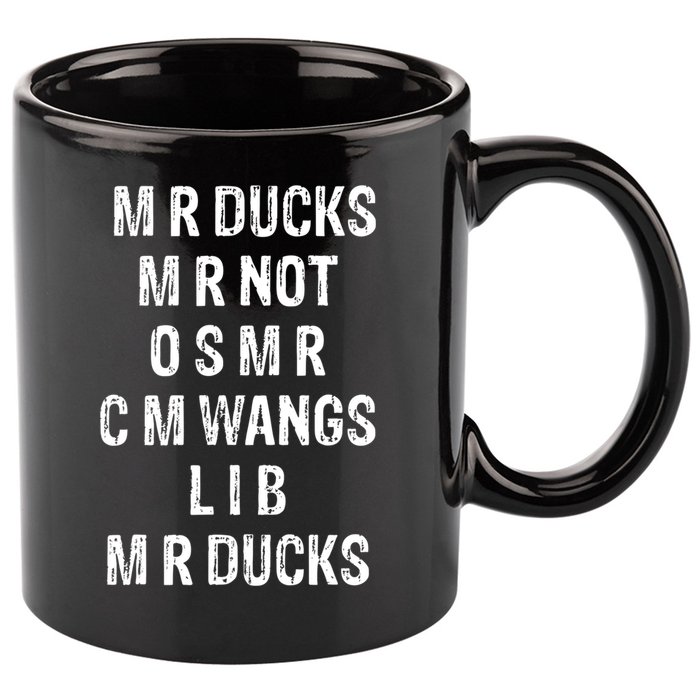 M R Ducks M R Not O S M R C M Wings Duck Lover Funny Duck 11oz C Handle Ceramic Mug