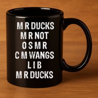M R Ducks M R Not O S M R C M Wings Duck Lover Funny Duck 11oz C Handle Ceramic Mug