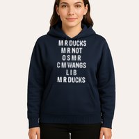 M R Ducks M R Not O S M R C M Wings Duck Lover Funny Duck Hoodie