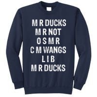 M R Ducks M R Not O S M R C M Wings Duck Lover Funny Duck Sweatshirt