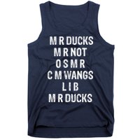 M R Ducks M R Not O S M R C M Wings Duck Lover Funny Duck Tank Top