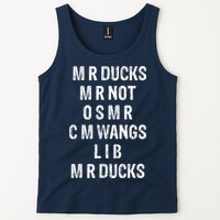 M R Ducks M R Not O S M R C M Wings Duck Lover Funny Duck Tank Top