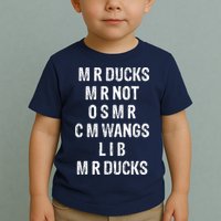 M R Ducks M R Not O S M R C M Wings Duck Lover Funny Duck Toddler T-Shirt