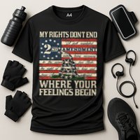 My Rights Don't End Where Your Feelings Begin Cooling Performance Crew T-Shirt