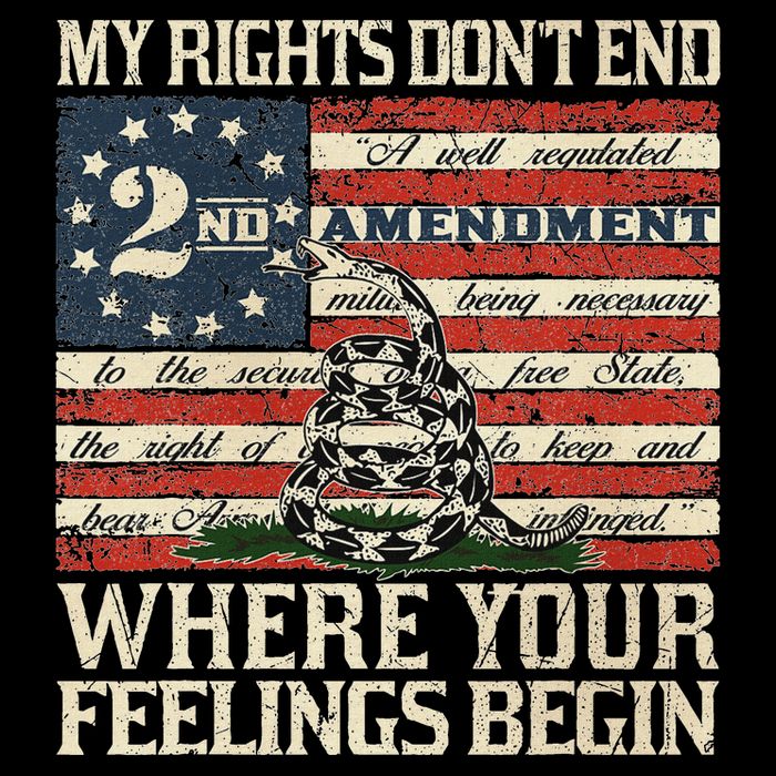 My Rights Don't End Where Your Feelings Begin Cooling Performance Crew T-Shirt