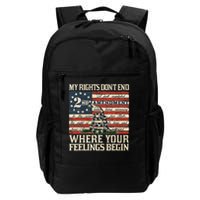 My Rights Don't End Where Your Feelings Begin Daily Commute Backpack