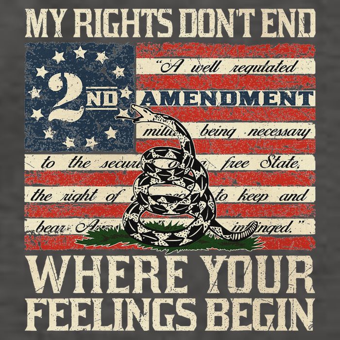 My Rights Don't End Where Your Feelings Begin Vector Backpack