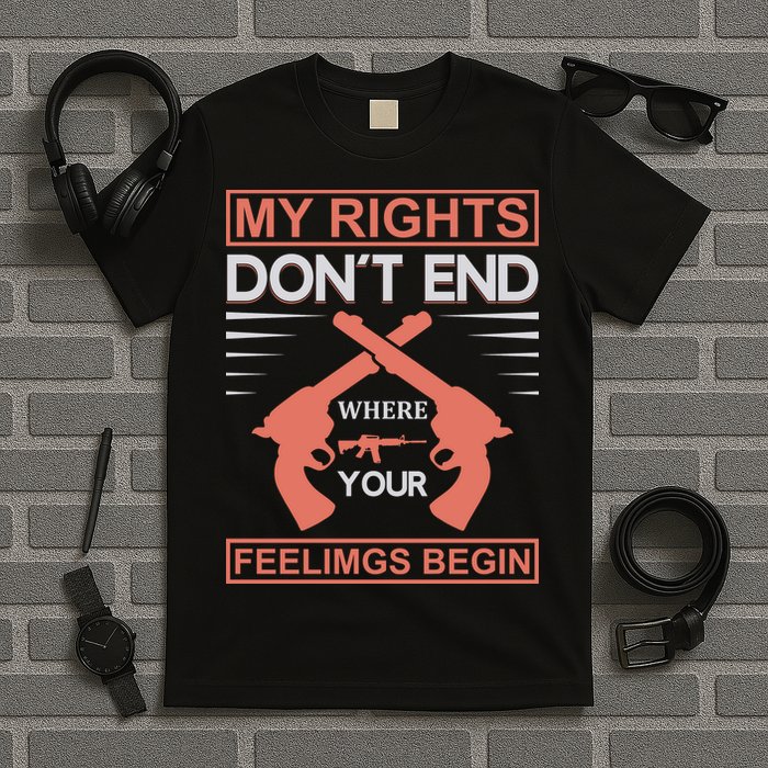 My Rights Don't End Where Your Feelimgs Begin T-Shirt
