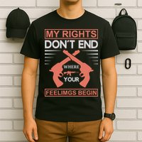 My Rights Don't End Where Your Feelimgs Begin T-Shirt