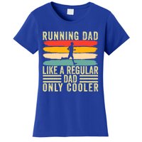 Marathon Runner Design Father Day For Running Dad Gift Women's T-Shirt