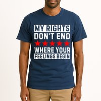 My Rights Don't End Where Your Feelings Begin Tall T-Shirt